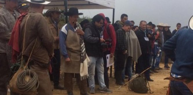 Celebración en Sumapaz