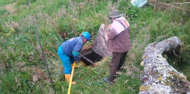 Jornada de limpieza de pozos sépticos Jornada de limpieza de pozos sépticos