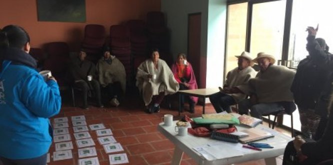 Encuentros mensuales de desarrollo humano con persona mayor
