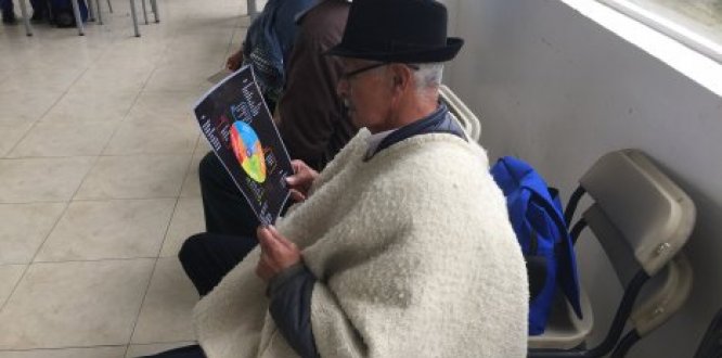 Encuentros mensuales de desarrollo humano con persona mayor