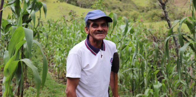 Genaldo realiza sus actividades diarias con normalidad Genaldo realiza sus actividades diarias con normalidad