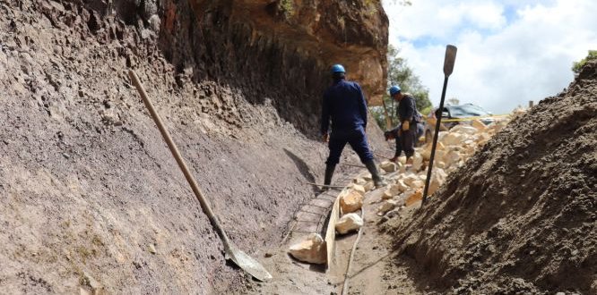 Obras de bioingeniería en Sumapaz