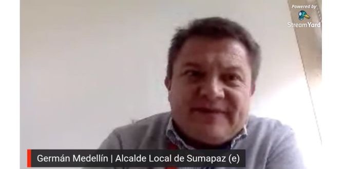 Alcalde Germán Medellín en la Clausura de los Encuentros Ciudadanos Clausura de los Encuentros Ciudadanos y Presupuestos Participativos en Sumapaz