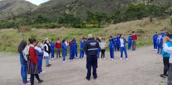 Simulacro de Evacuación el centro poblado de Betania El Simulacro de Evacuación en el Centro Poblado de Betania fue desarrollado con éxito